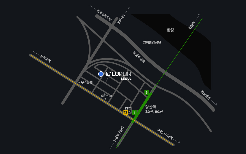 Luplin Seoul Map